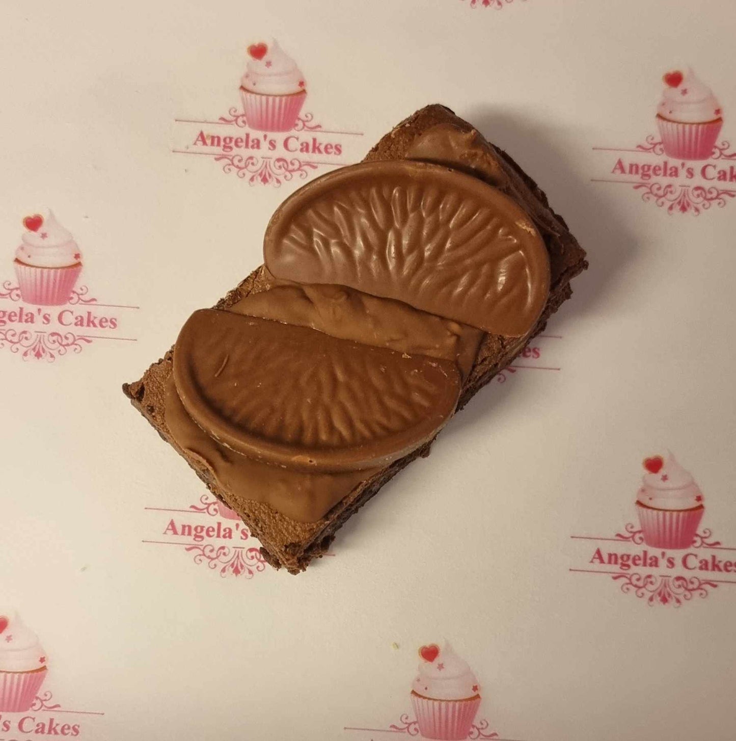 Chocolate Orange Brownie x1 Slice