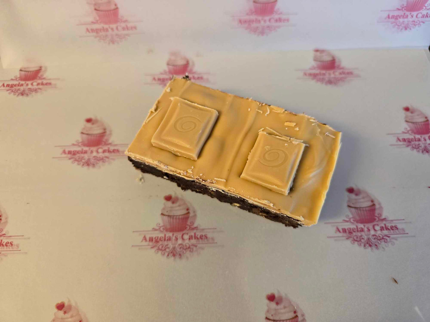 Caramilk Brownie Slice - 1x Slice