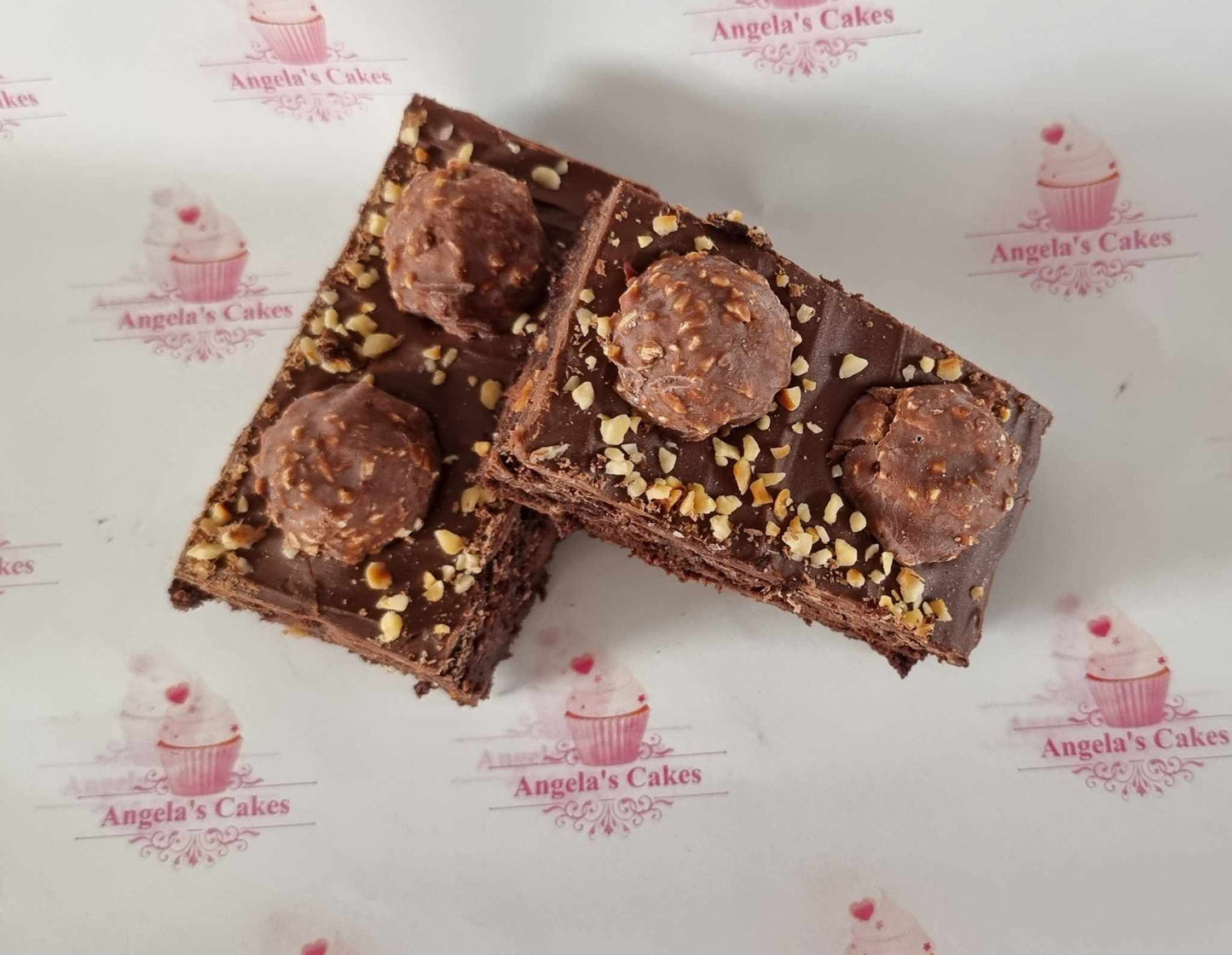 Ferrero Rocher Brownie x1 Slice