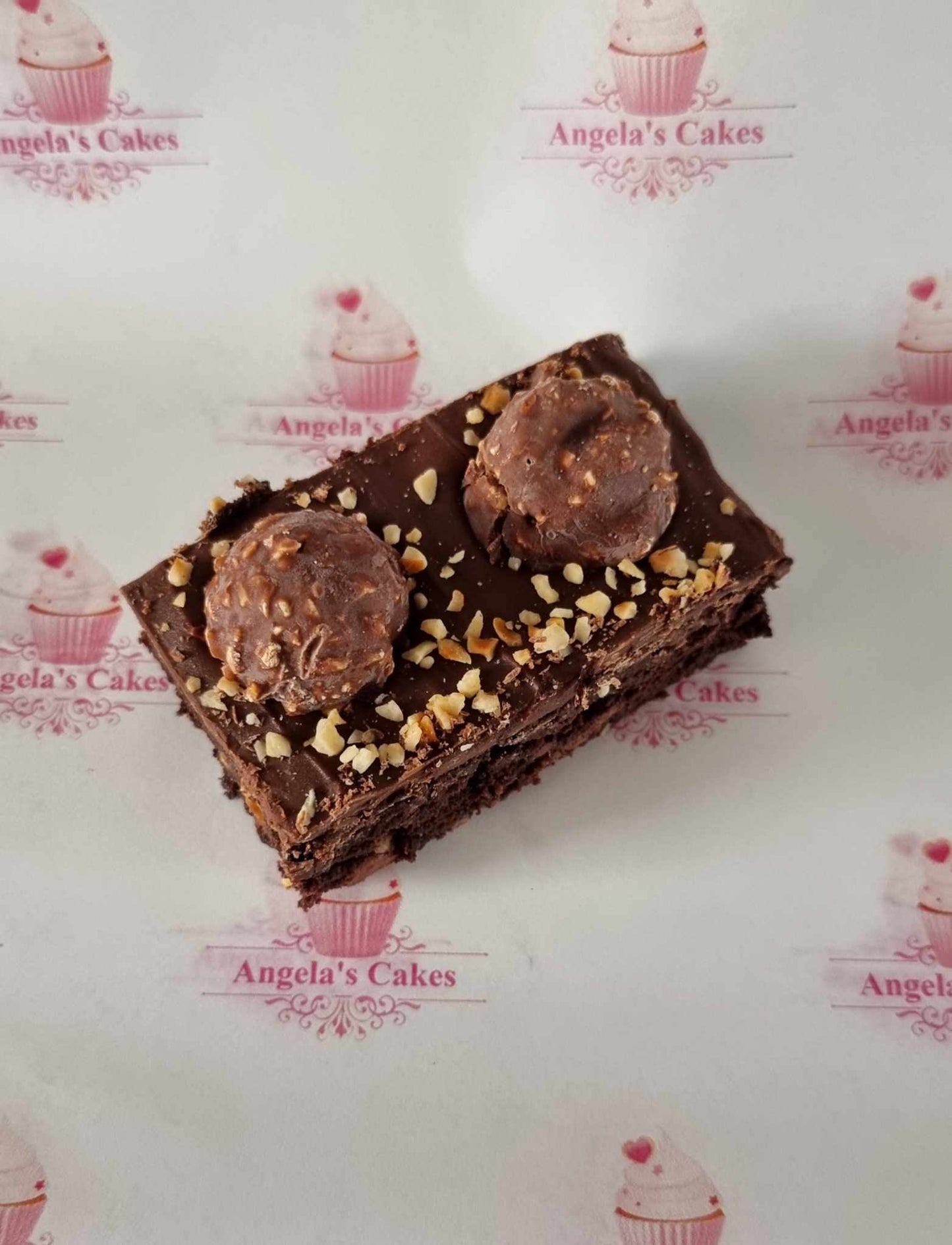 Ferrero Rocher Brownie x1 Slice