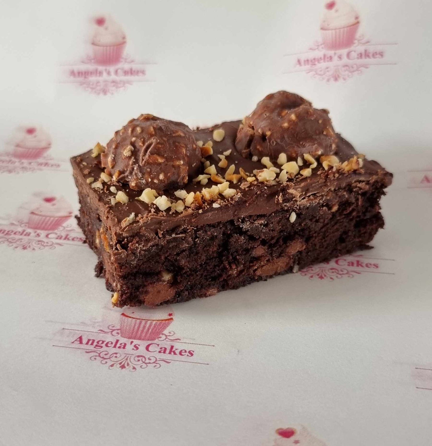 Ferrero Rocher Brownie x1 Slice