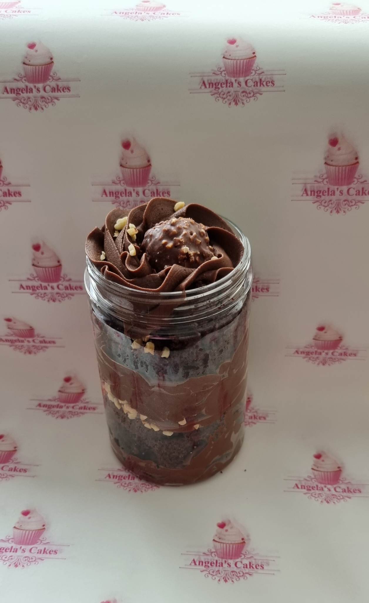 Ferrero Rocher cake jar x1