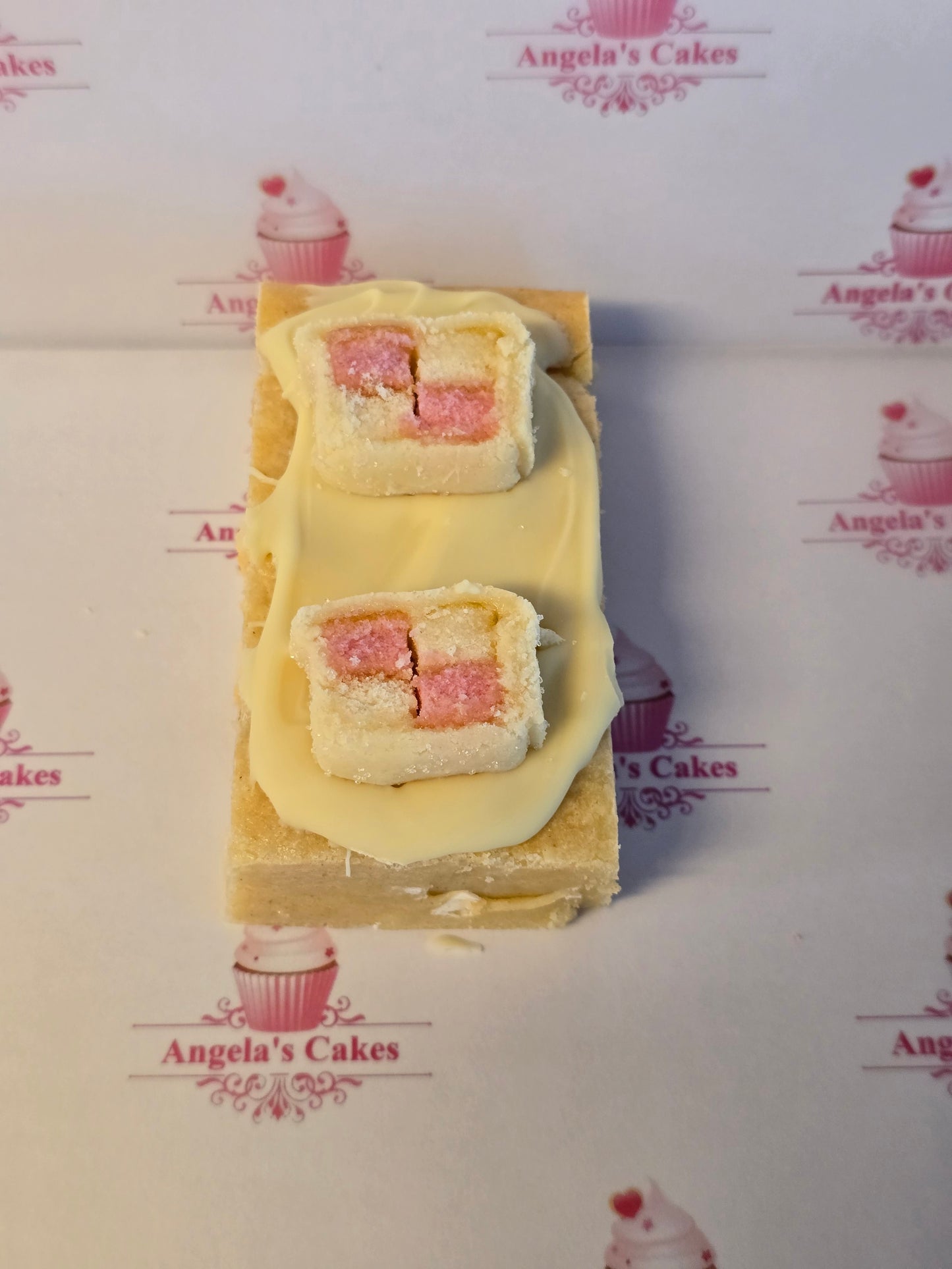 Batternberg blondie x1 slice
