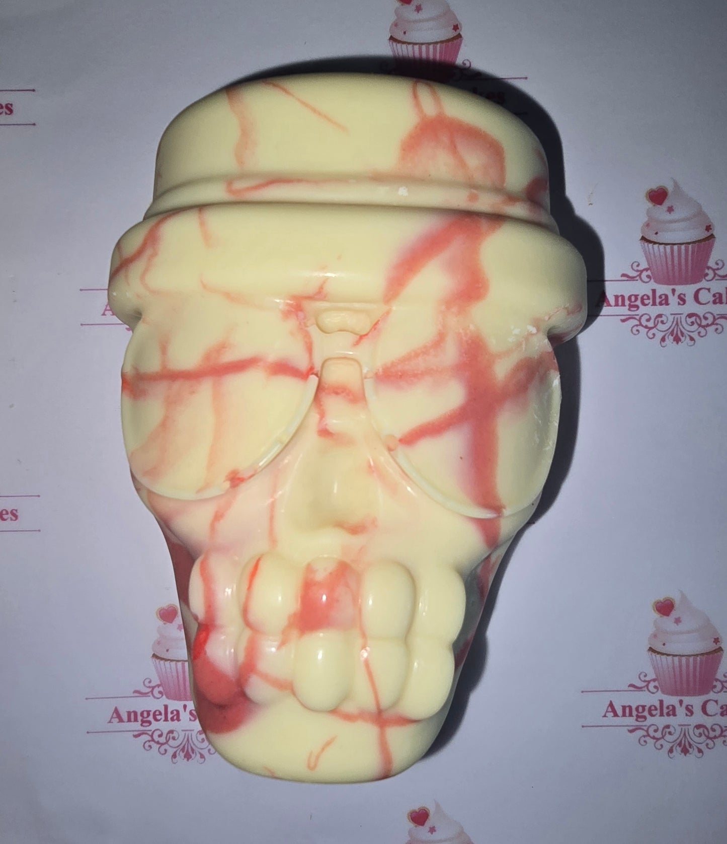 Halloween Brownie / Blondie Stuffed Skull x1
