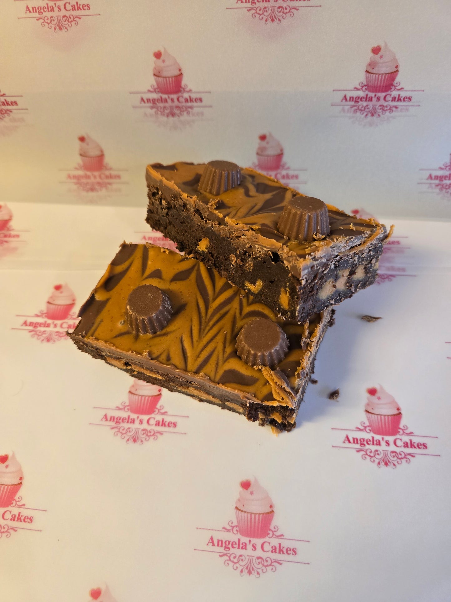 Reese brownie x1 slice