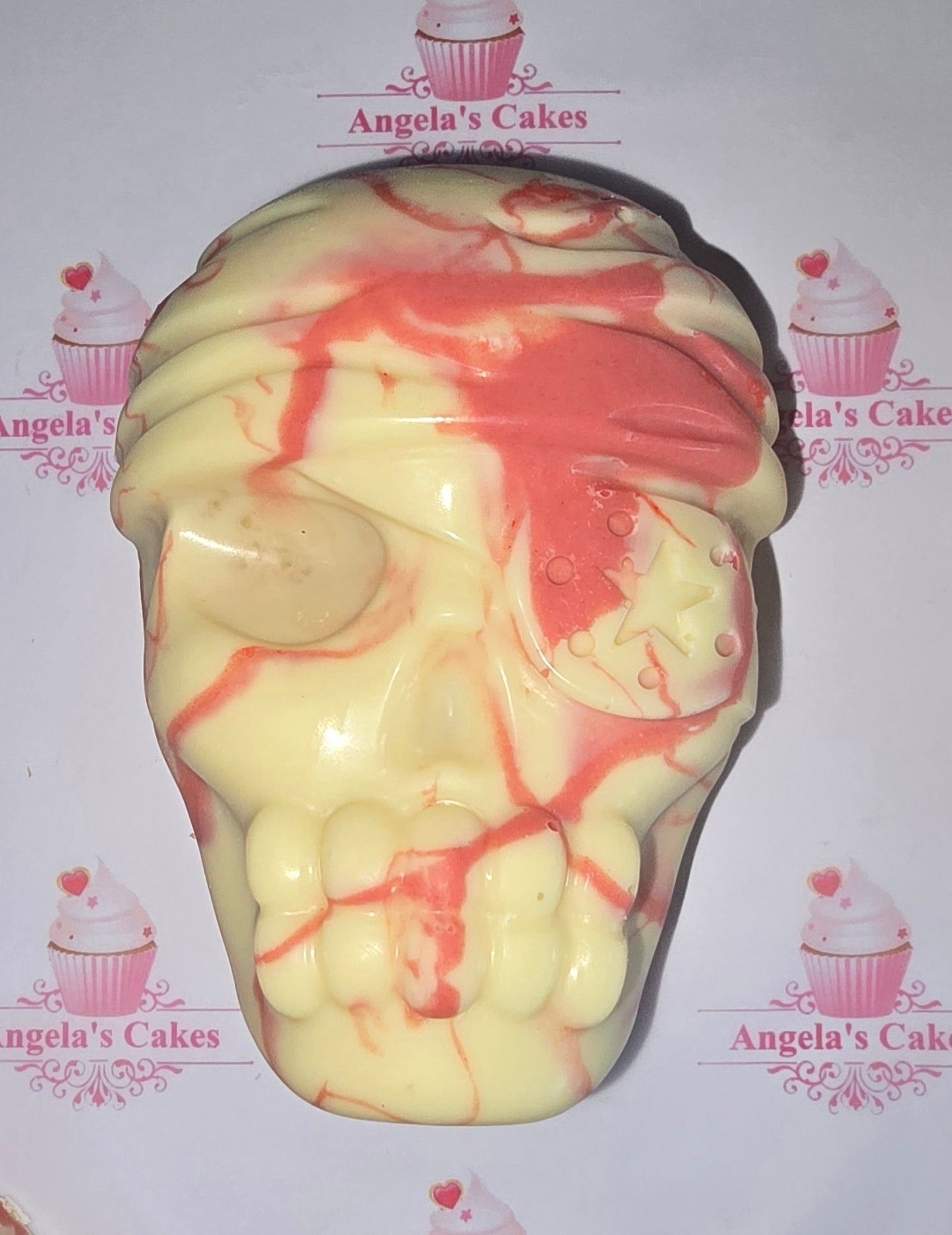 Halloween Brownie / Blondie Stuffed Skull x1