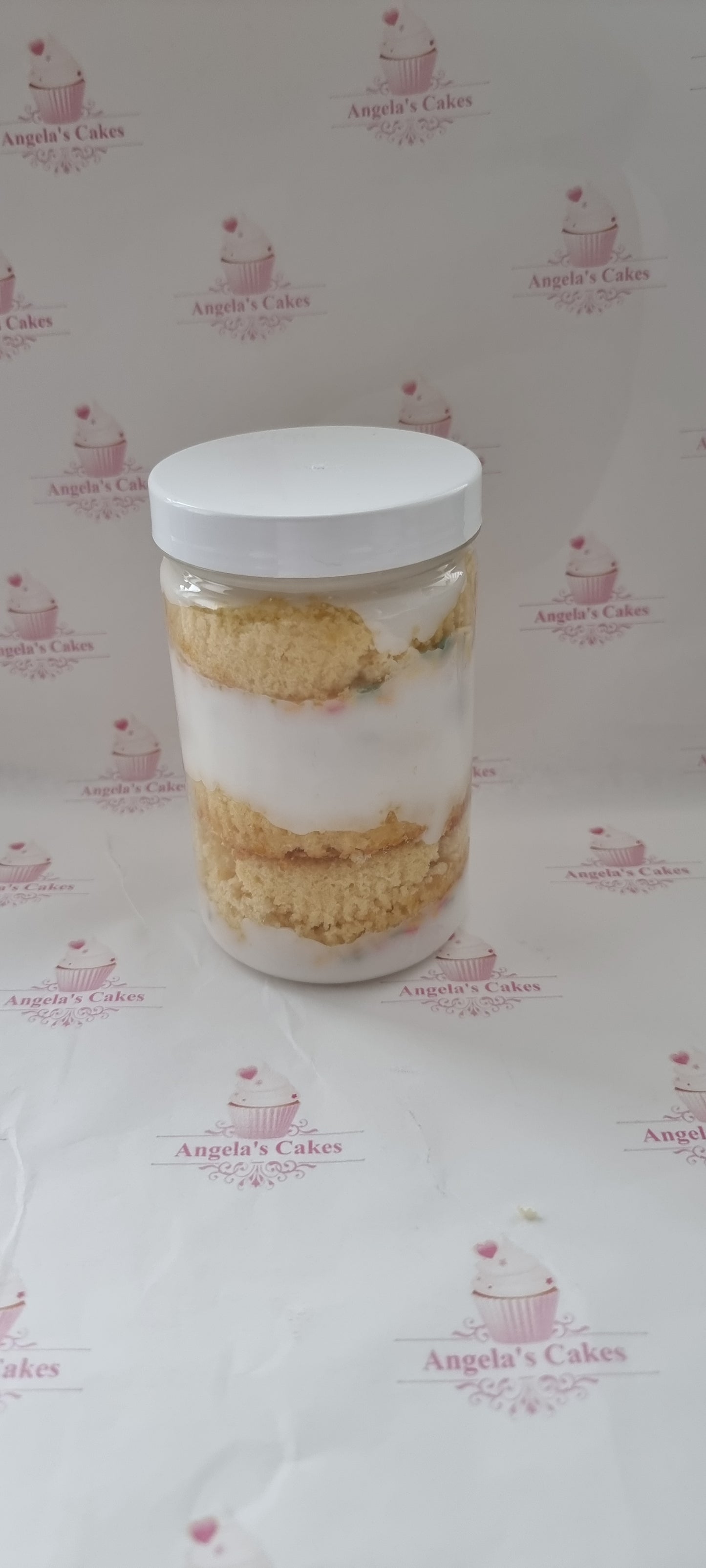 Sprinkles Cake Jar