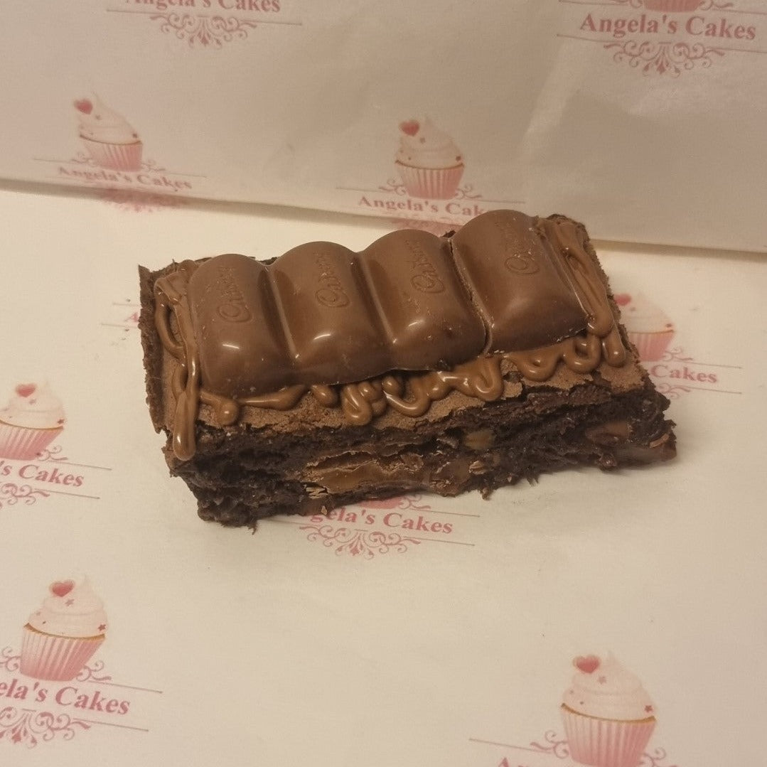 Caramel Brownie x1 Slice