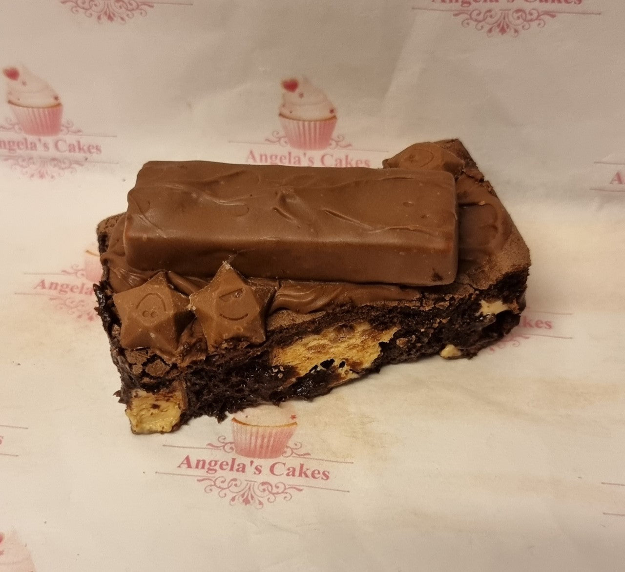 Milky way Brownie x1 Slice