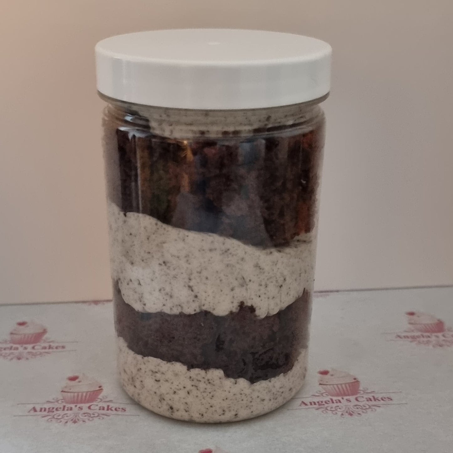 Oreo Cake Jar - Chocolate