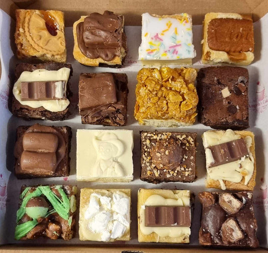 Mini Bites Random Selection Box - 9 or 16 Slices