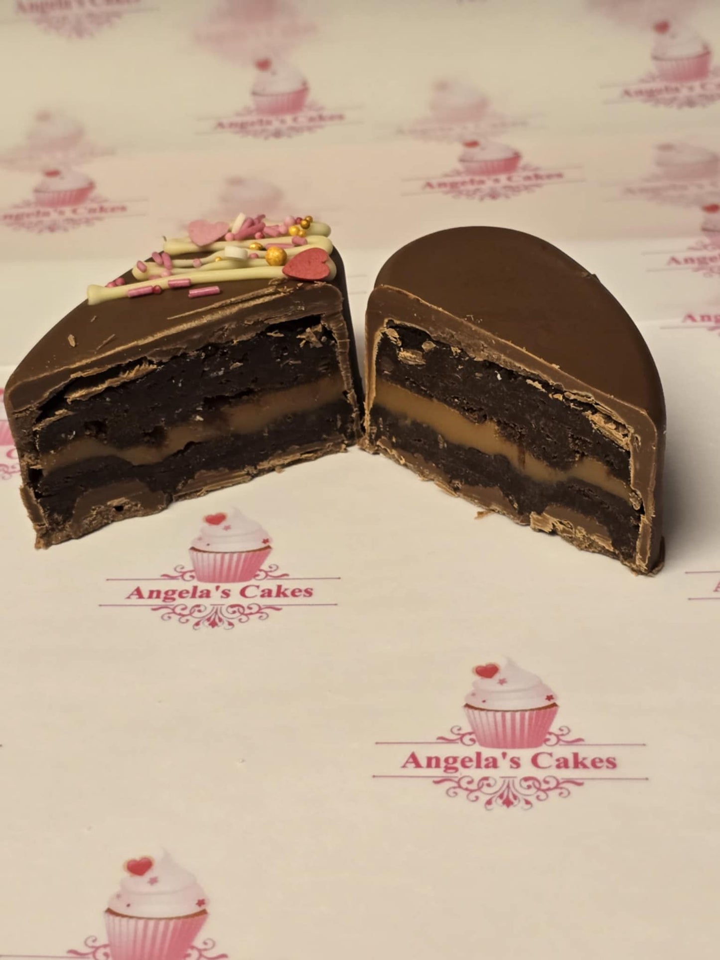 Valentines Stuffed Hearts - Brownie + Blondie