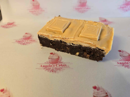 Caramilk Brownie Slice - 1x Slice