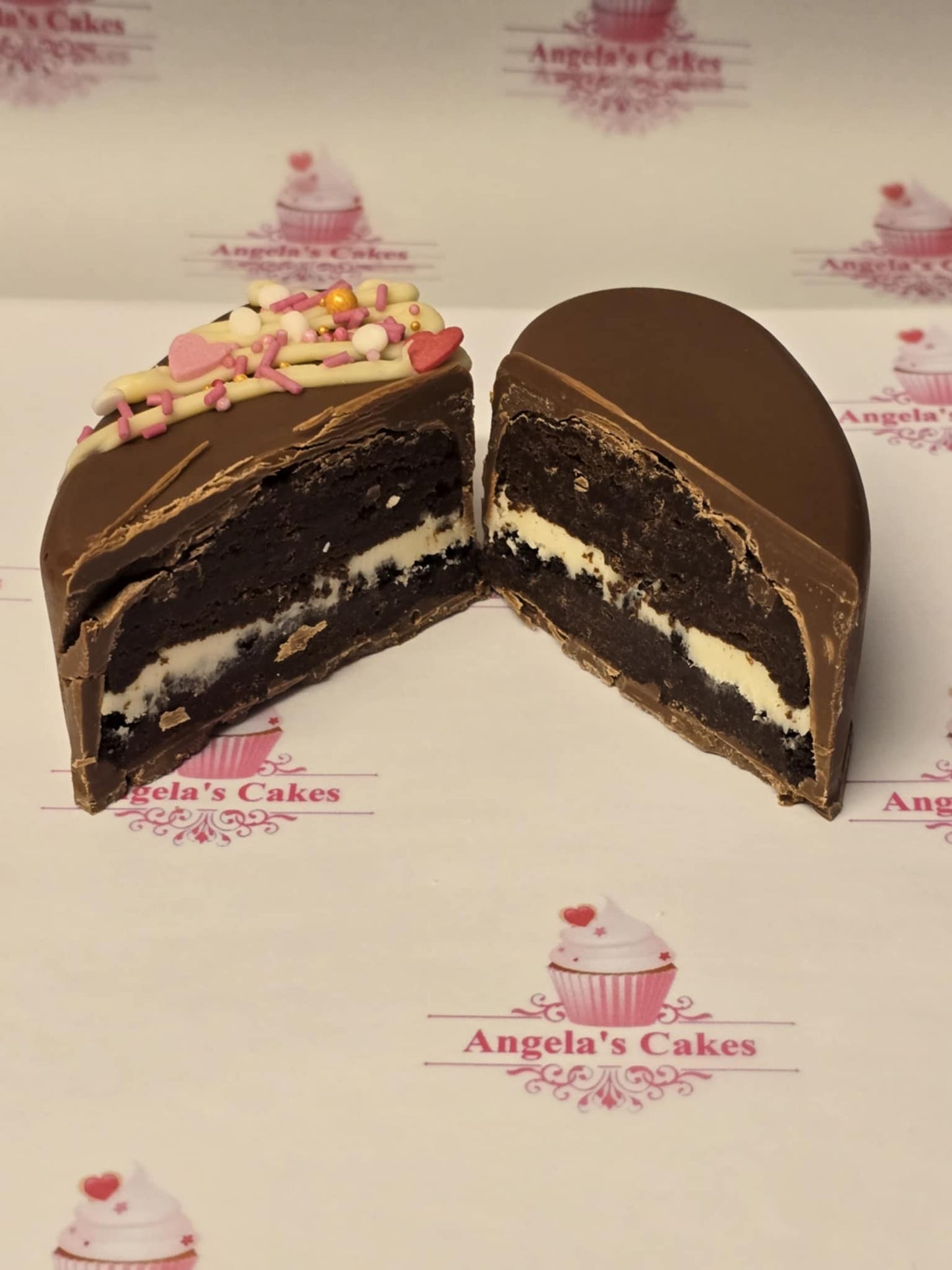 Valentines Stuffed Hearts - Brownie + Blondie