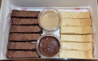 Blondie + Brownie Dipping box – AngelasCakes