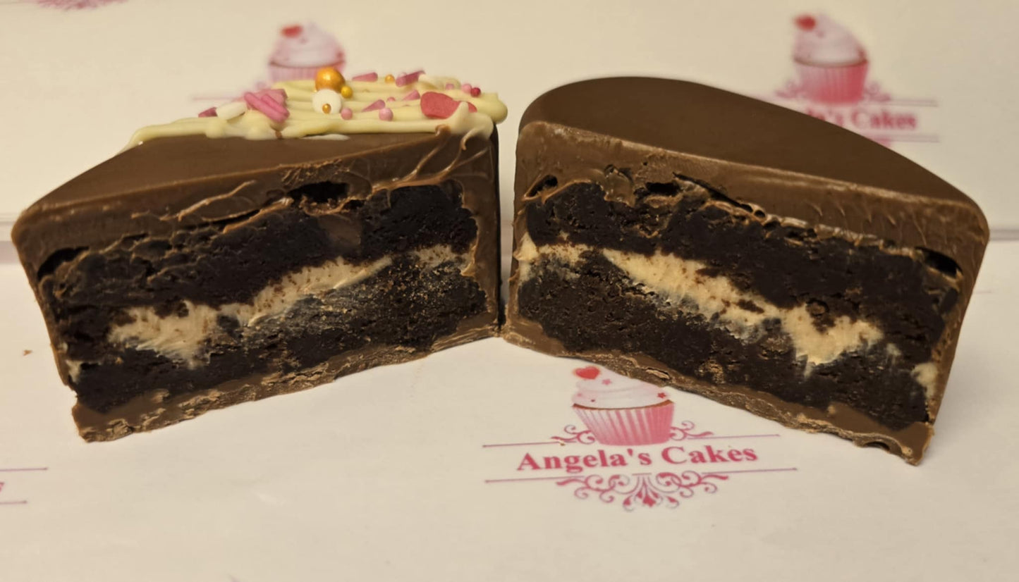 Valentines Stuffed Hearts - Brownie + Blondie