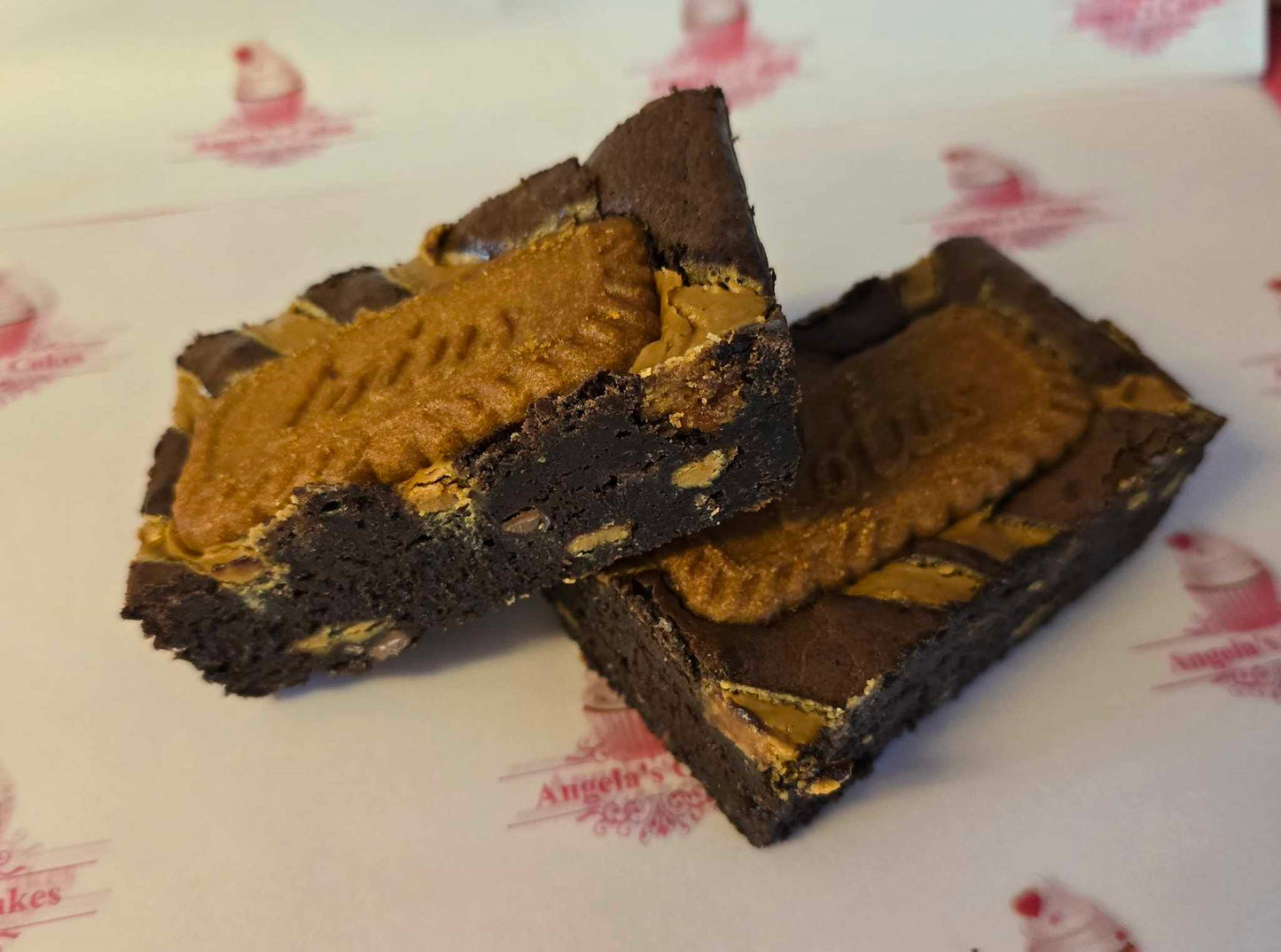 Lotus Biscoff Brownie x1 Slice