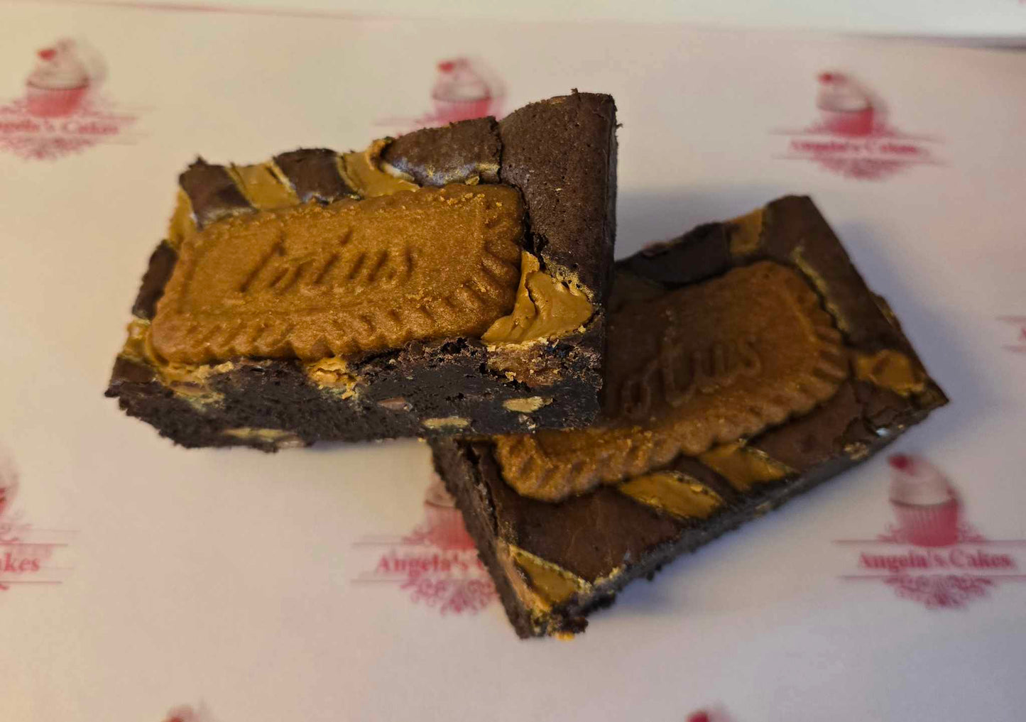 Lotus Biscoff Brownie x1 Slice