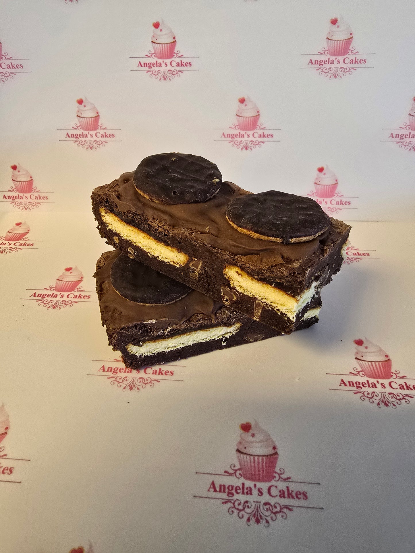 Jaffa Cake brownie x1 slice