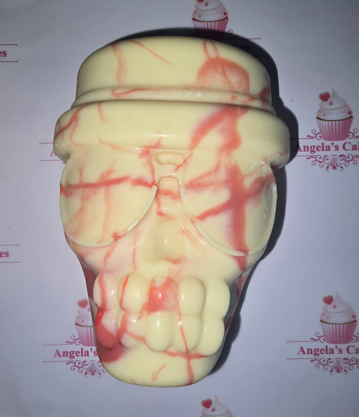 Halloween Brownie / Blondie Stuffed Skull x1