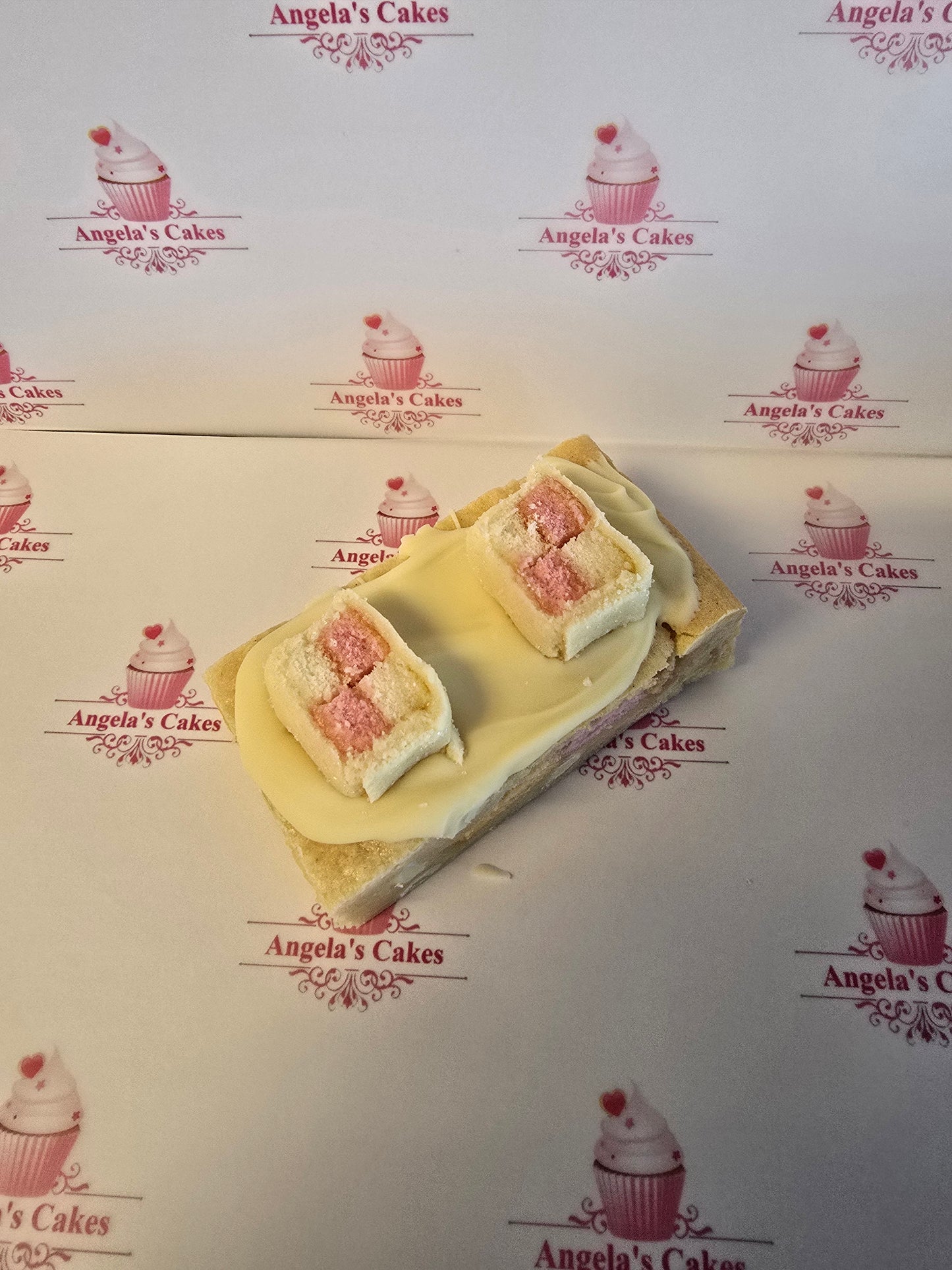 Batternberg blondie x1 slice