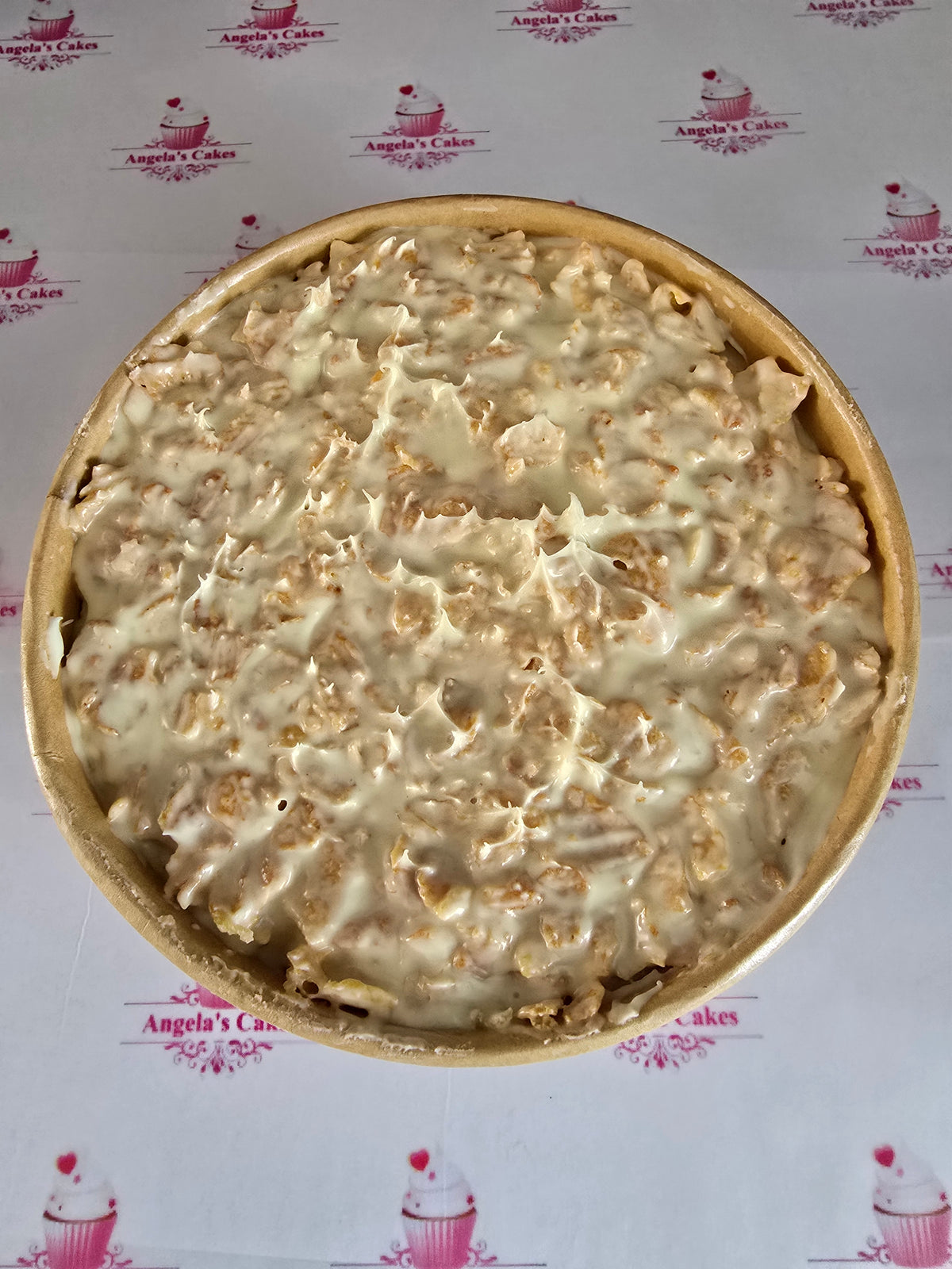White Chocolate CrunchSponge