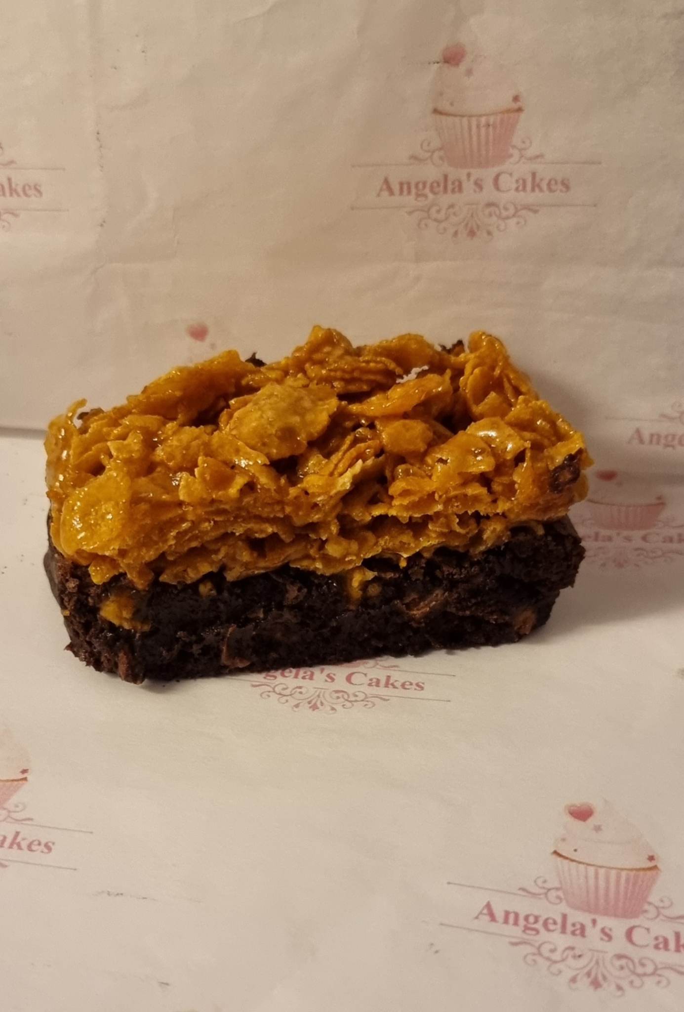 Cornflake Brownie x1 Slice
