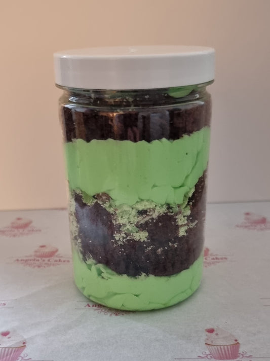 Mint Choc Cake Jar