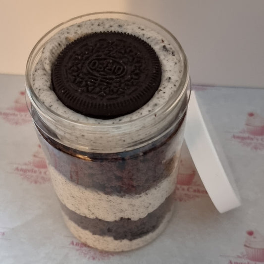 Oreo Cake Jar - Chocolate